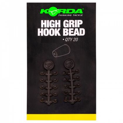 Korda High Grip Hook Bead brun  Large