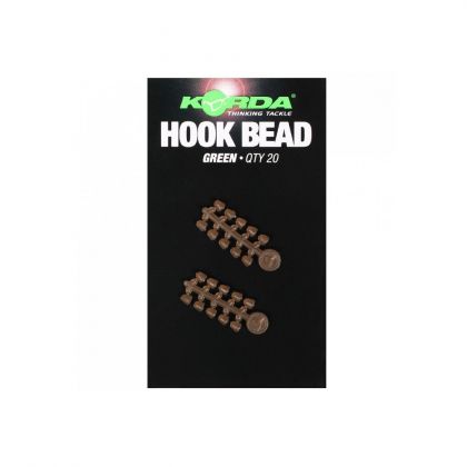 Korda Hook Bead groen karper klein vismateriaal Medium