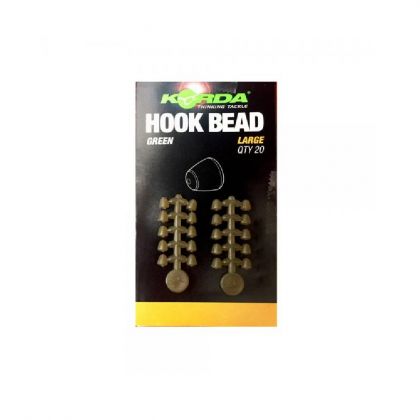 Korda Hook Bead groen karper klein vismateriaal Large