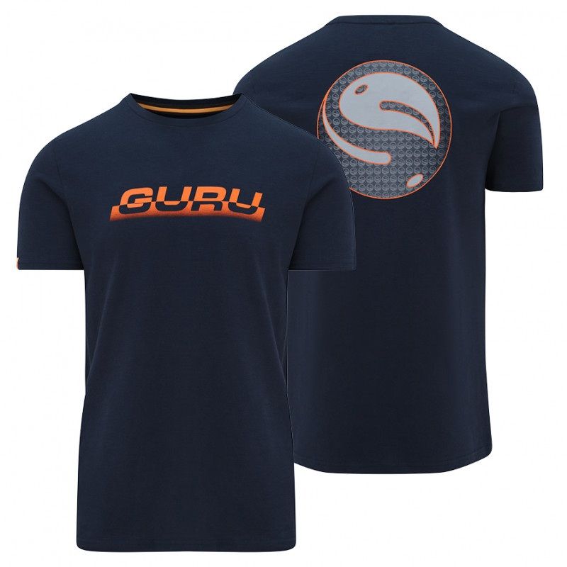 Korda Intersect Tee Navy bleu - orange  Small