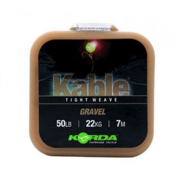 Korda Kabel Tight Weave gravel karper lood systeem 50lb 7m