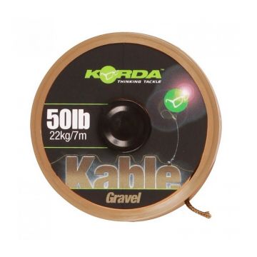 Korda Kable Leadcore gravel brown  50lb 7m