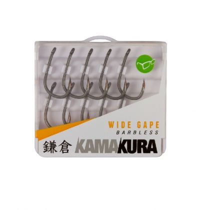 Korda Kamakura Wide Gape Barbless nickel  6