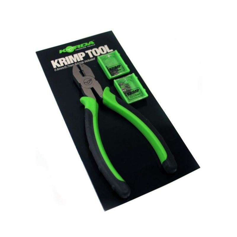 Korda Krimping Tool zwart - groen karper rig accessoire