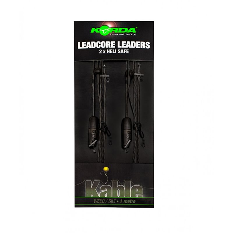 Korda Leadcore Leader Heli Safe weed karper lood systeem 1m00