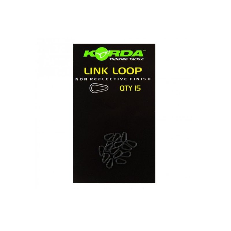 Korda Link Loop zwart karper klein vismateriaal