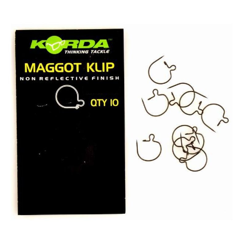 Korda Maggot Klip noir  X-small