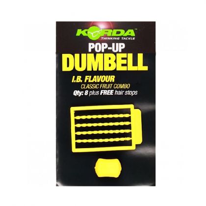 Korda Pop-Up Dumbell IB jaune  12mm