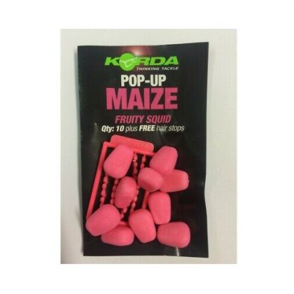 Korda Pop-Up Maize Fruity Squid roze karper imitatie visaas