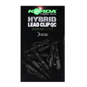 Korda QC Hybrid Lead Clip gravel clay 