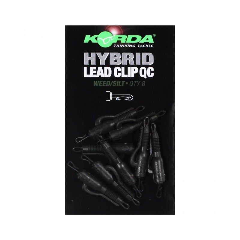 Korda QC Hybrid Lead Clip weed - silt karper klein vismateriaal