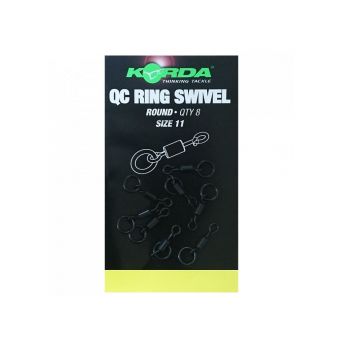 Korda QC Round Swivel noir 