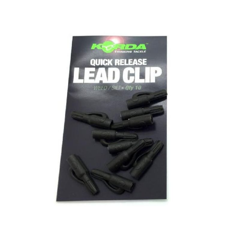 Korda Quick Release Lead Clip weed silt karper lood systeem