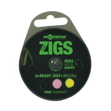 Korda Ready Zigs clair - argent  H10 3m66