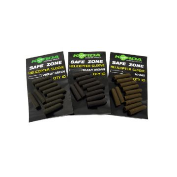 Korda Safe Zone Heli Sleeves weedy green 