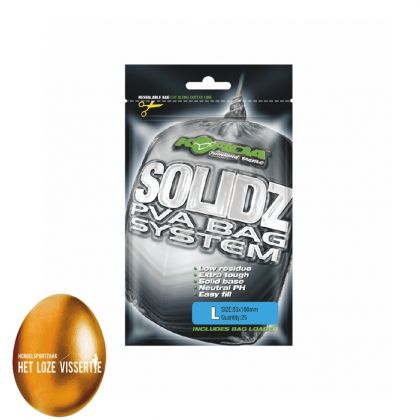 Korda Solidz PVA Bags clear karper pva-systeem Large