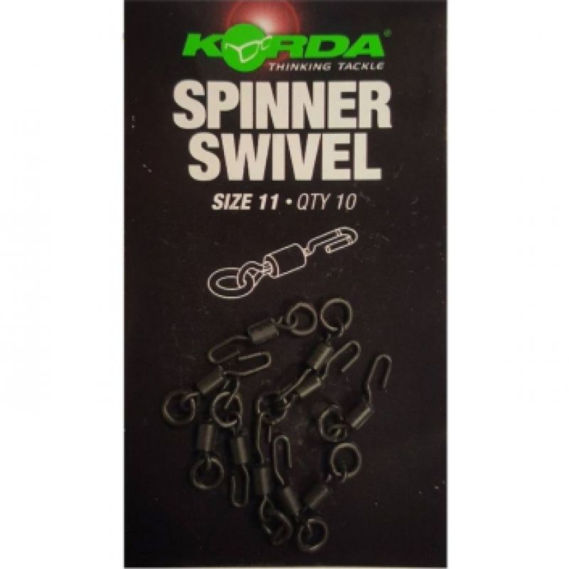 Korda Spinner Ring Swivel noir 