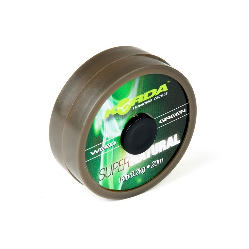 Korda Super Natural weed karper draad voor onderlijn 25lb 20m