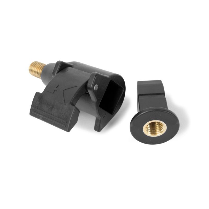 Korum Compact Quick Release Adaptor noir 