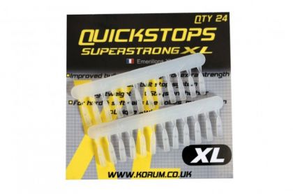 Korum Quickstops clear klein vismateriaal X-large