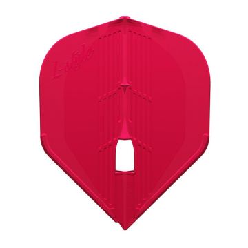 L-style Champagne Kami L1 Pro Standard red dart flight