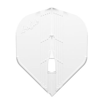 L-style Champagne Kami L1 Pro Standard white dart flight