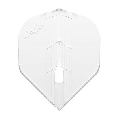 L-style Champagne Kami L1 Pro Standard white dart flight