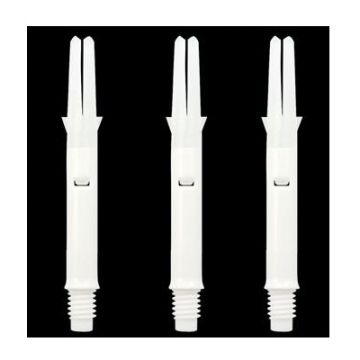 L-style L-Shaft Silent Straight Spinning white dart shaft 330mm