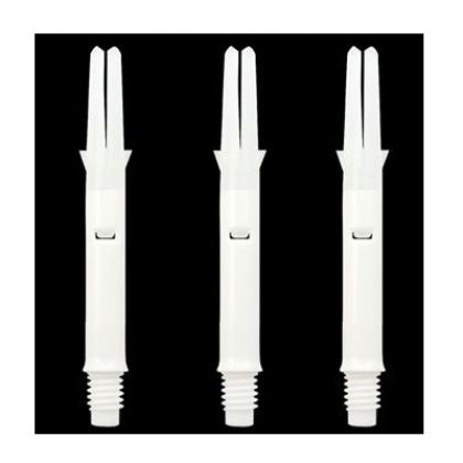 L-style L-Shaft Silent Straight Spinning white dart shaft 190mm