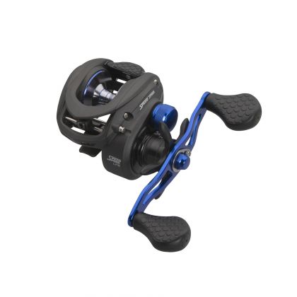 Lews Speed Spool Inshore LFS 7.5:1 Reel zwart - blauw visreel Left