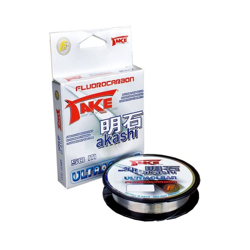 Lineaeffe Akashi Fluorocarbon clair  0.25mm 50m 10.00kg