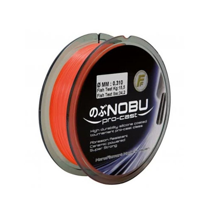 Lineaeffe FF Nobu Pro Cast Hi-Viz rouge  0.25mm 300m