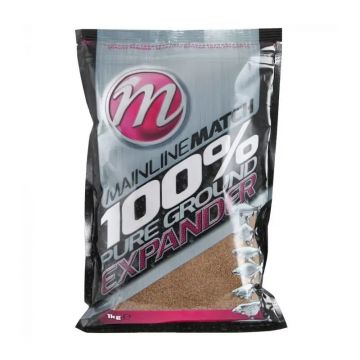 Mainline 100% Pure Ground Expander 1kg bruin witvis visvoer