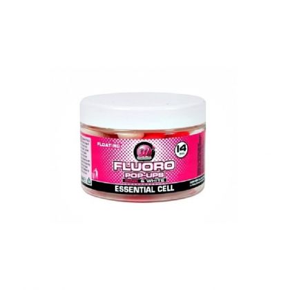 Mainline Fluoro PopUp Pink & White Essential Cell blanc - rose  14mm 50g