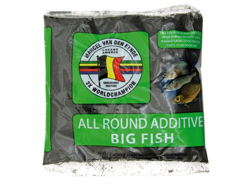 Marcel Van Den Eynde Big Fish bruin witvis visadditief 250g