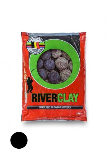 Marcel Van Den Eynde River Clay Black zwart witvis visvoer 2kg