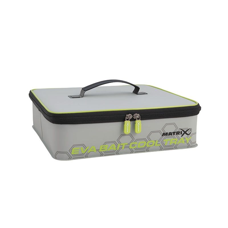 Matrix EVA Bait Cooler Tray gris - noir - vert  36x33x10cm