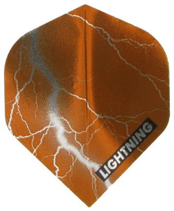 Mckicks Metallic Lightning Standard bronze dart flight 100 Micron