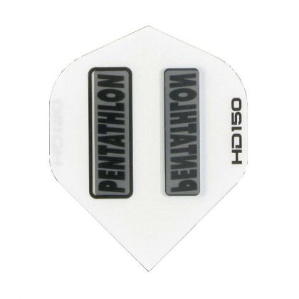 Mckicks Pentathlon HD150 Standard white dart flight 150 Micron