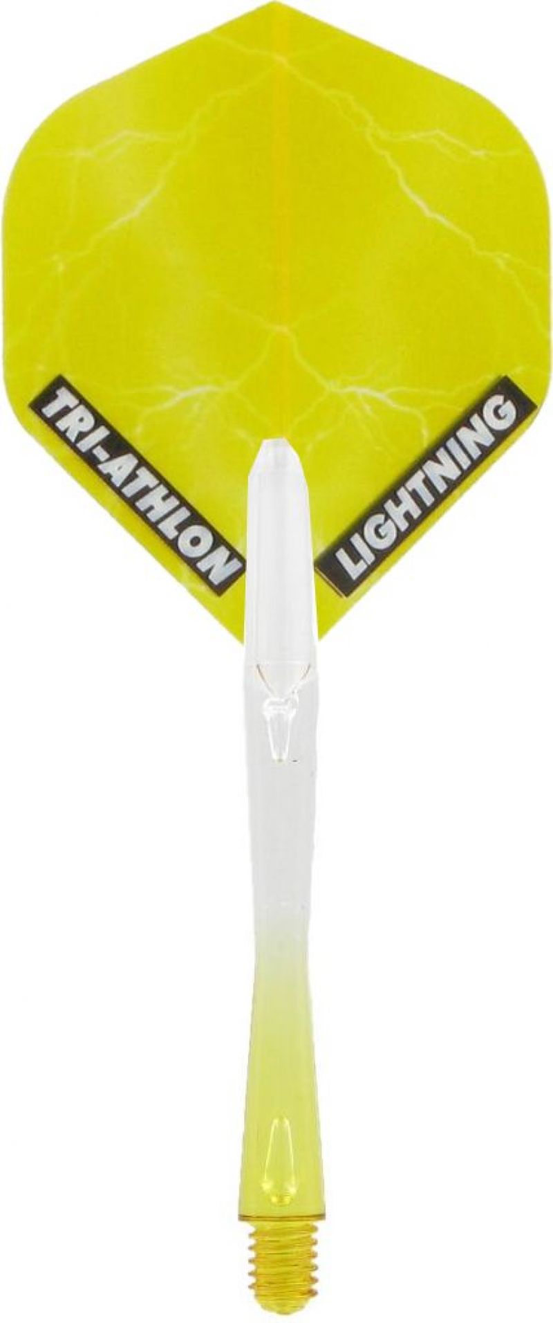 Mckicks Thunder & Lightning Flight Shaft Set yellow dart flight