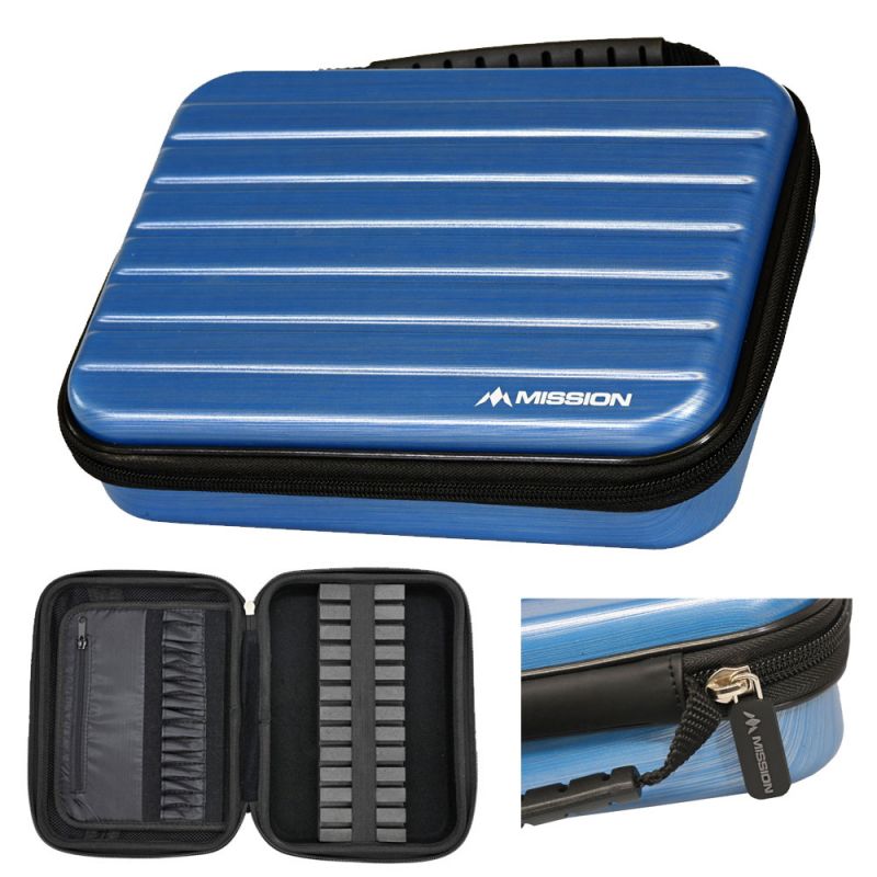 Mission ABS-4 Dartcase aqua dart wallet & case