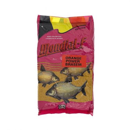 Mondial-f Orange Bream Brasem bruin - geel witvis visvoer 1kg