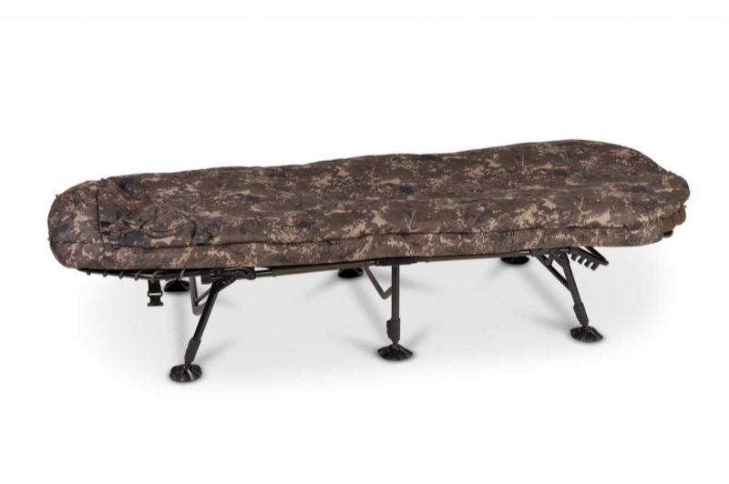 Nash Indulgence MF60 All Season 4 Fold System groen - bruin - camo visbed