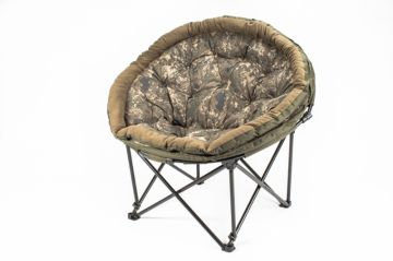 Nash Indulgence Moon Chair groen - bruin visstoel karperstoel