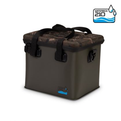 Nash Waterbox 210 groen - bruin karper karpertas 24.5x30x26cm