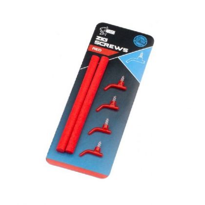 Nash Zig Screws rouge 