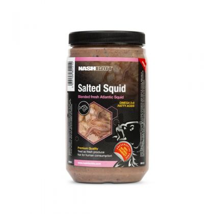 Nashbait Salted Squid bruin aas liquid 500ml