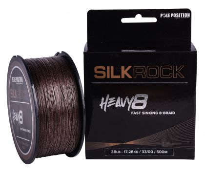 Pole Position Silkrock Heavy8 muddy brown  0.33mm 500m