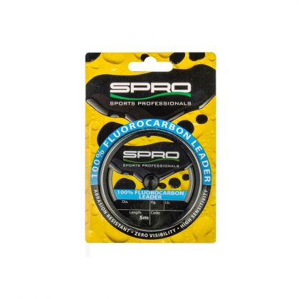 Predator 100% Fluorocarbon Leader clear roofvis visdraad 0.65mm 10m