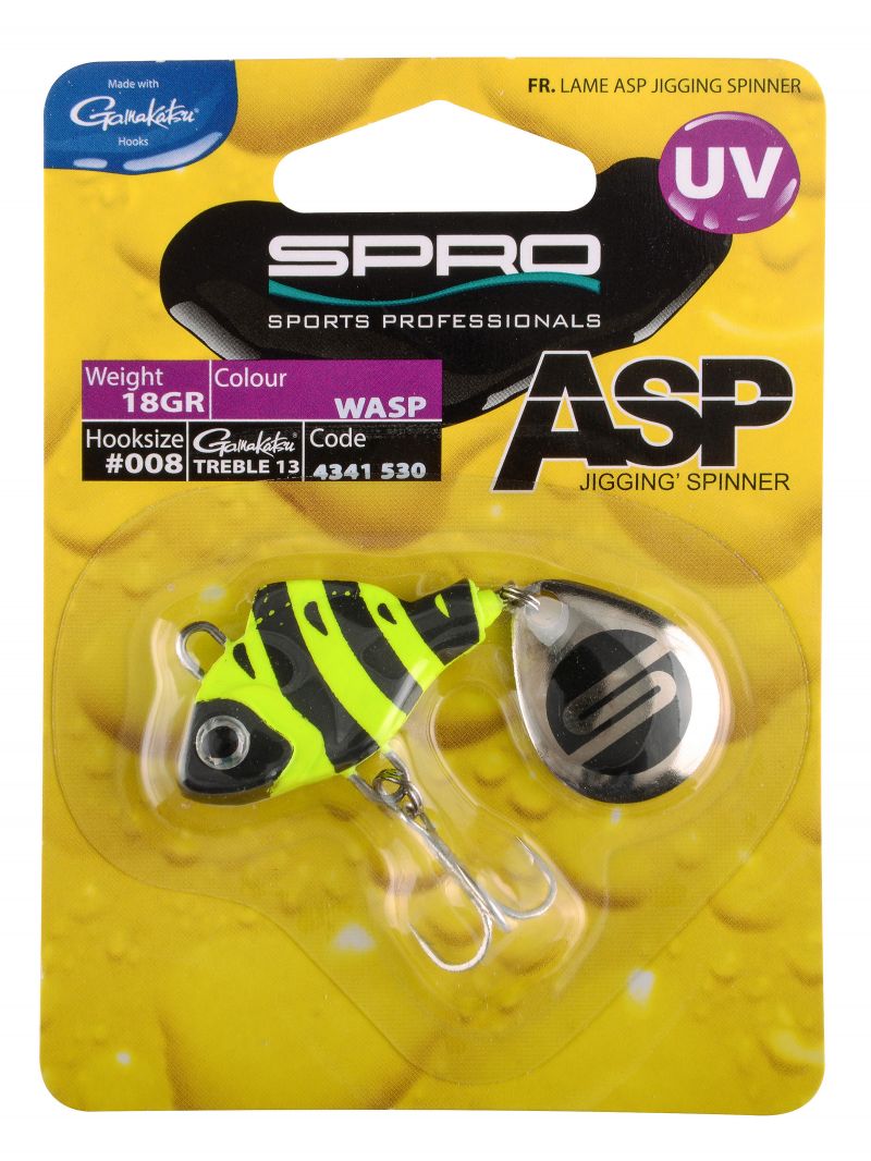 Predator ASP Spinner UV wasp  10g H10